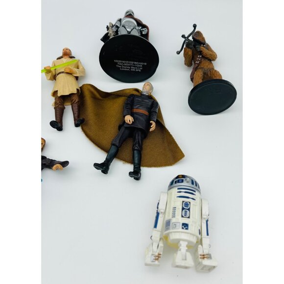 Star Wars Loose Figure Lot Captain Plasma, R2D2 Light Saber Clone Wars Commander - Picture 9 of 9